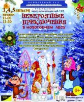 НЕВЕРОЯТНЫЕ ПРИКЛЮЧЕНИЯ В НОВОГОДНЕМ ЛЕСУ